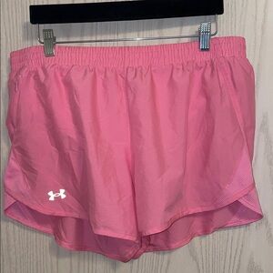 Under Armour XL Pink Women's Athletic Running Shorts